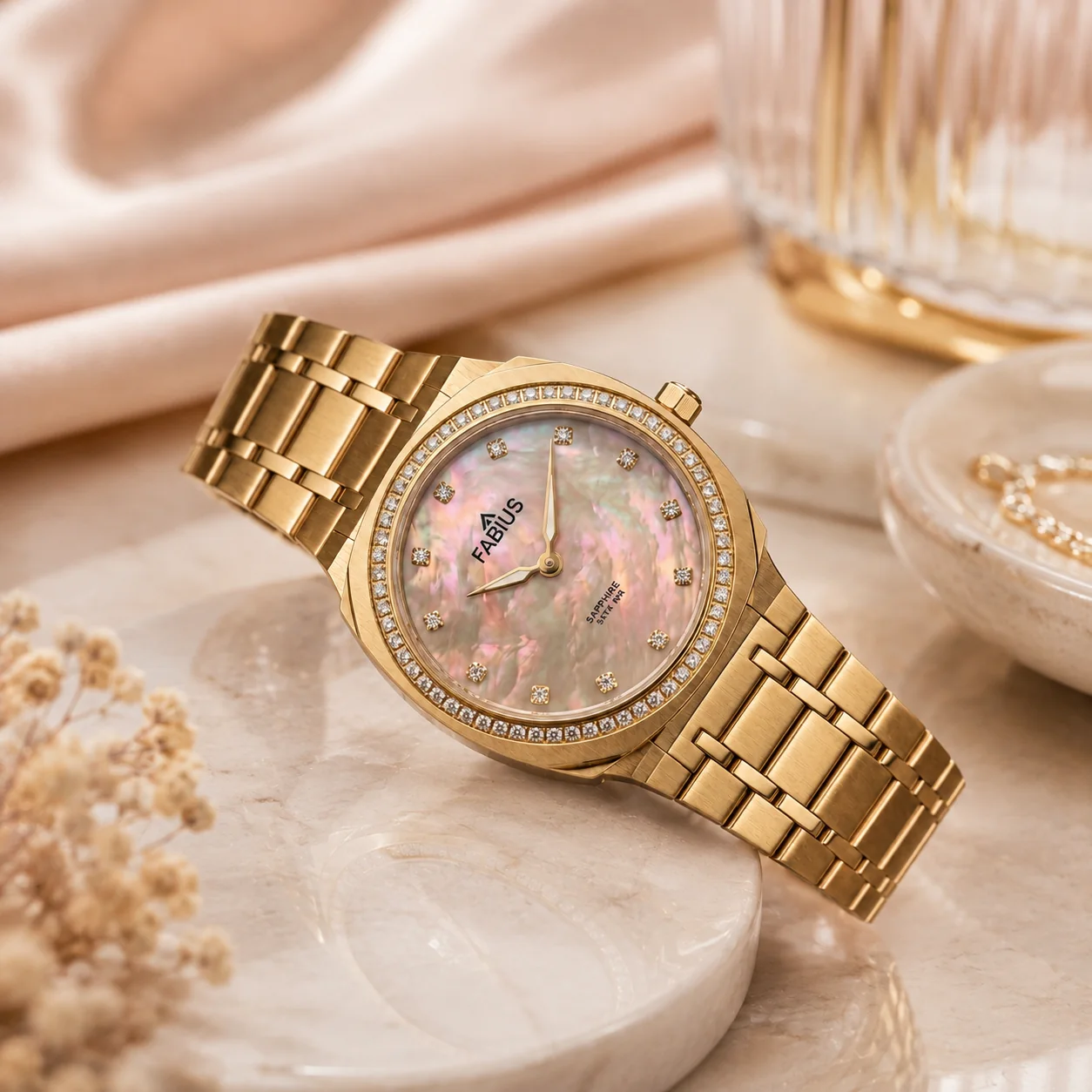 Fabius Lumina Gold watch