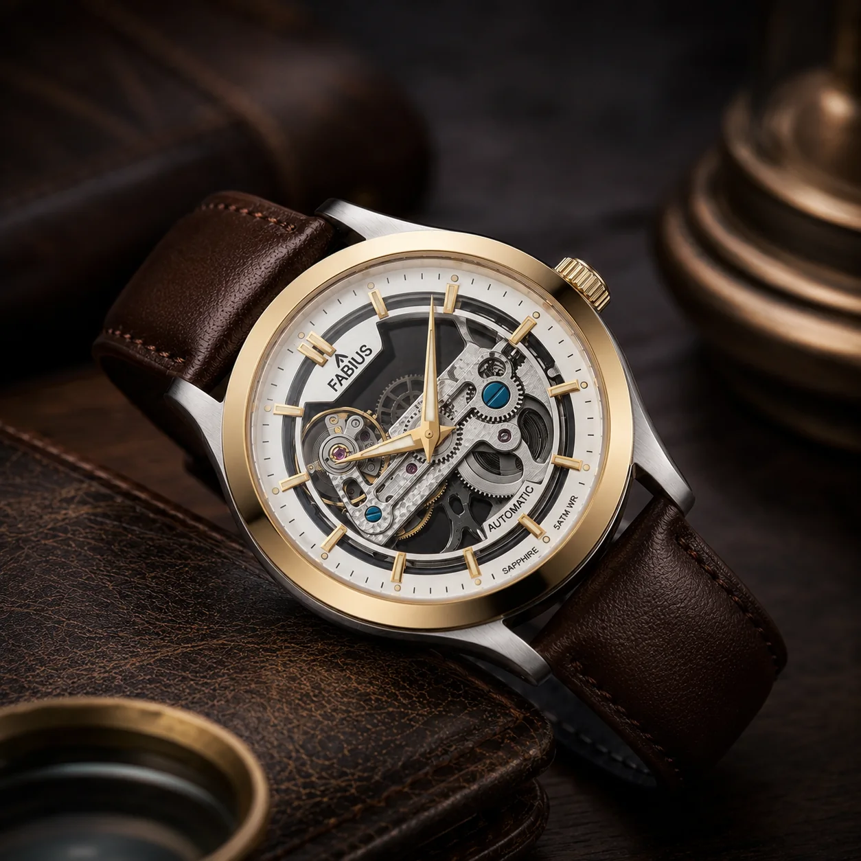 Fabius Resolute Brown watch